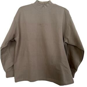 Fear of God Essentials Relaxed Crewneck Smoke Sweatshirt Size XXS